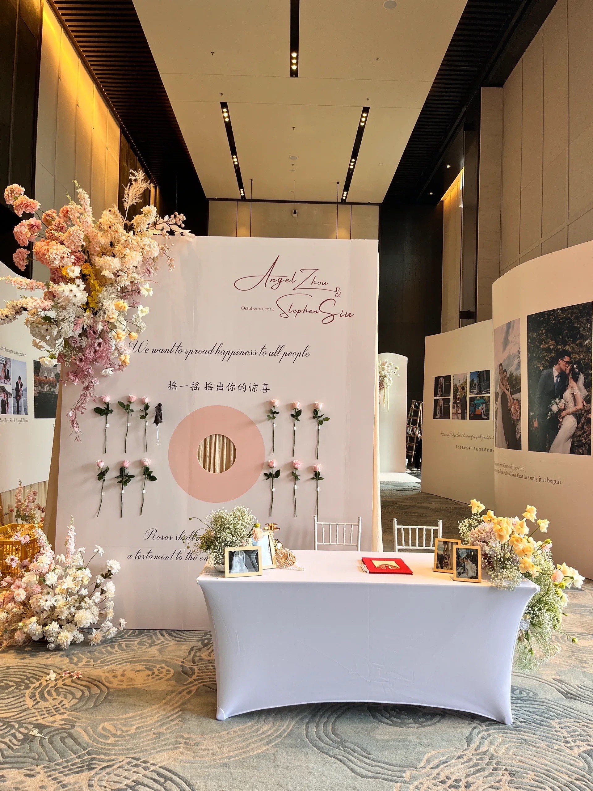 这场简约的粉白韩系婚礼,恰如那缕清新的微