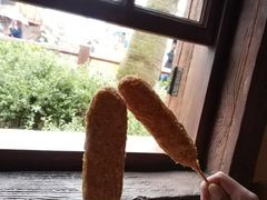 玉米热狗-烘焙小餐车