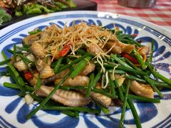 韭菜花炒顺德鳝柳-龙桥私厨·姜花菊花过桥鱼·顺德菜(容桂店)