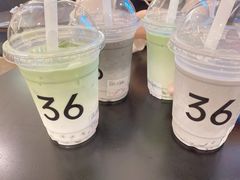 -36抹茶·千层与鲜果茶(欢乐海岸店)