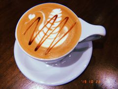 焦糖玛奇朵-ZING COFFEE 镜咖啡