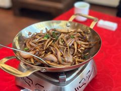 干锅茶树菇-群乐饭店(滨安路店)