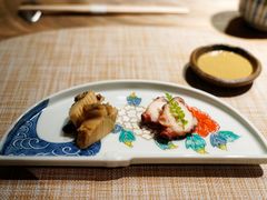 蒸鲍鱼配鲍鱼肝酱-旨匠Omakase(华侨新村店)