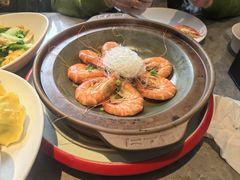 黄油焗黑虎虾-吕氏焗小鲜•花园餐厅(八大关店)