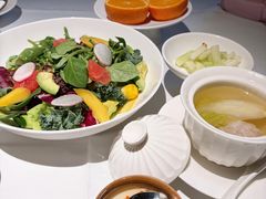 坚果橄榄油果蔬沙拉-四季民福烤鸭店(王府井东安门店)