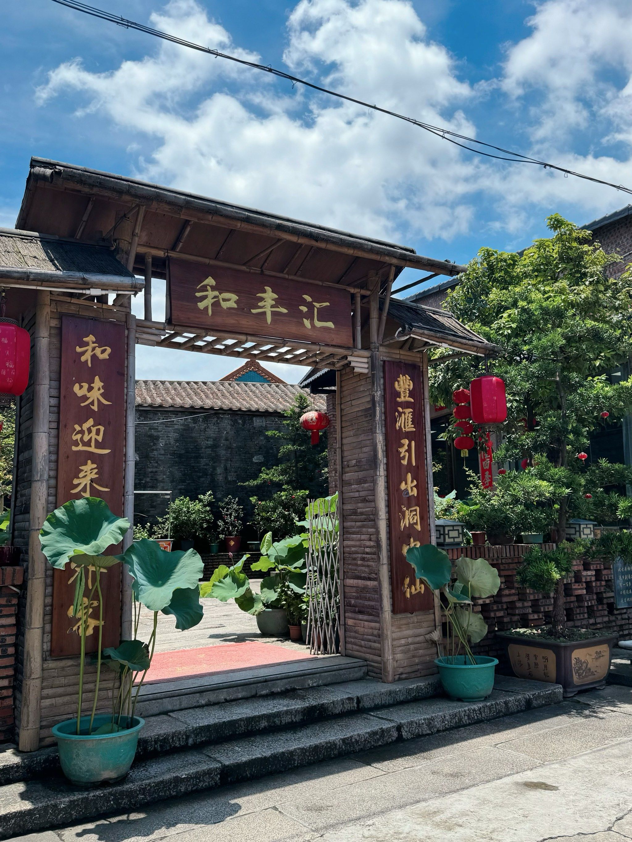 在罗村的农家小院里吃到了正宗顺德菜