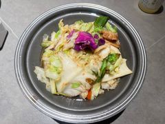 干锅有机包菜-好武功闽南私房菜(万达店)