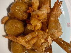 梨球果仁虾-小吊梨汤·北京菜·烤鸭(鸟巢店)