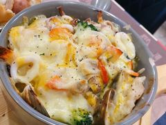 奶油海鲜焗饭-遇见西木美式餐厅(体育路店)