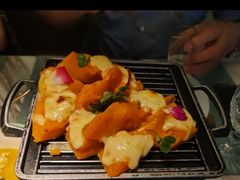 樱花虾芝士南瓜-蜜桃花开·中西融合菜E&W(南长街店)