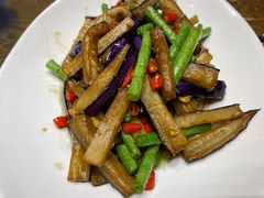 长豆角炒茄子-大鸽饭(马王堆店)