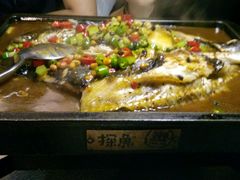 -探鱼·鲜青椒爽麻烤鱼(广州花都来又来店)