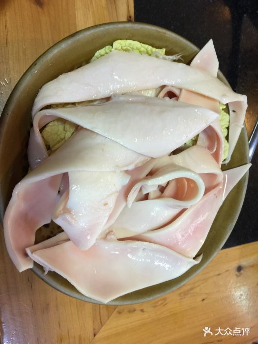 城门口老火锅(长寿路店)鲜猪黄喉图片 - 第1张