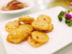 椒盐藕夹-怡园饭店-餐厅(四望亭店)