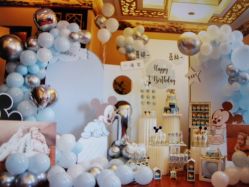 -孩提·儿童生日派对策划节目·宝宝宴周岁宴布置·小丑表演(亦庄店)