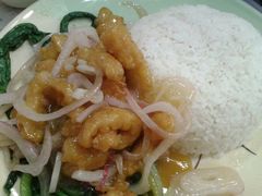 西柠汁鸡柳饭-岐城面馆(黄岐店)