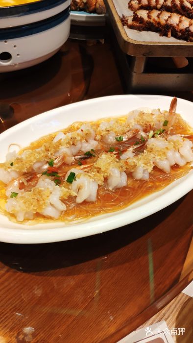 橘味餐厅(沌口经开万达店)-蒜蓉粉丝蒸汉虾-菜-蒜