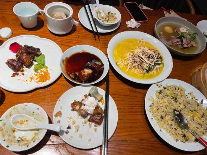 平山宴(瘦西湖店)-"在瘦西湖旁边的扬州大学里,中午两点左右到.