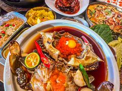 -草家酱蟹炭火烤肉店(珲春南路一店)