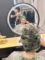 -藤野造型烫发染发