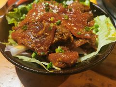 秘制香辣牛肉-胖记烤肉(江汉路店)