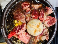 香翁雪花肉-草家酱蟹炭火烤肉店(珲春南路一店)