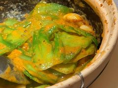 咸蛋黄啫苦瓜煲-惠食佳(滨江大公馆店)