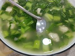 青菜嫩肉丸子-老舅老蒙肉饼非遗店(一店)