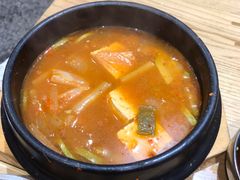 海鲜嫩豆腐汤-姜虎东白丁烤肉(苏州中心店)