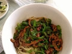 青椒肉丝拌面-花园茶楼(兴城西路店)