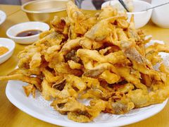 干炸鲜蘑-屋里家延边朝鲜族冷面(南园店)