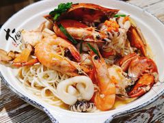 膏蟹拌面-十面欢腾·海鲜面·台式Bistro(长乐路店)