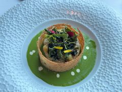 海鲷鱼生蚝塔塔-翡翠36餐厅(浦东香格里拉店)