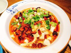 小葱拌豆腐-船歌·鱼水饺青岛菜(金狮广场店)