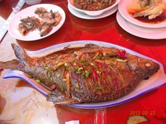 糖醋鳊鱼-小陆莲花蟹园农家乐(莲花岛店)