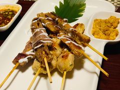 烤串拼盘（牛肉、鸡肉、猪肉）-食肆&Fourteen(武林夜市店)