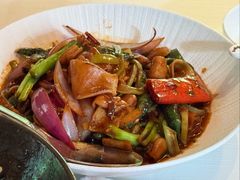 西瓜酸炒狮头鹅肠-侨美·唐荔园·40年地道粤菜