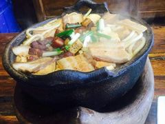 火盆豆腐-57号彩豆园(柳沟豆腐宴店)