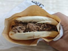 普通腊汁肉夹馍-樊记腊汁肉(竹笆市总店)