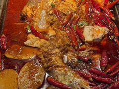 -探鱼·鲜青椒爽麻烤鱼(天河优托邦店)