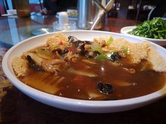 锅巴肉片-万重锦·人文川菜馆(骡马市店)