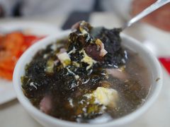 紫菜瘦肉蛋花汤-好好滋味茶餐厅