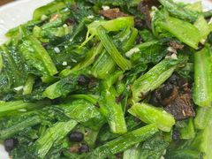 豆豉鱼油麦菜-福利来酒店(泺源大街店)