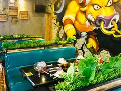 景观位-马上吃潮汕鲜牛肉火锅店(城市花园惠民北小区店)