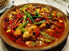 椒香水煮跳水蛙-柒园·三十年创意杭帮菜(龙湖滨江天街店)