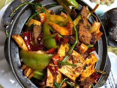 干锅板筋牛肉-北冰洋狗肉冷面城(总店)