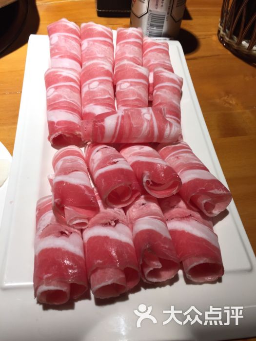 四川老巷子火锅(北京旗舰店)-高钙羊肉卷图片-北京美食-大众点评网