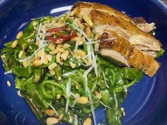 鸡肉松仁菠菜汁意面-西堤牛排(龙德广场店)