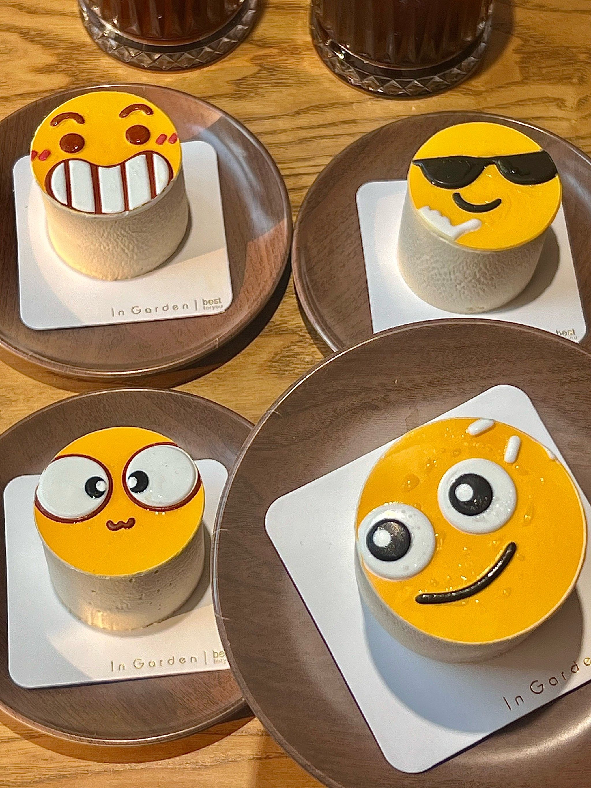 青岛!吃到了表情包小蛋糕!