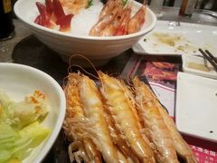 盐烤明虾-大渔铁板烧(花园道店)
